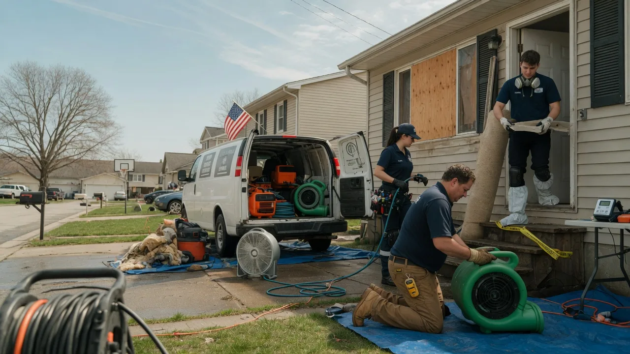 Water Damage Restoration in East Fultonham, OH near me